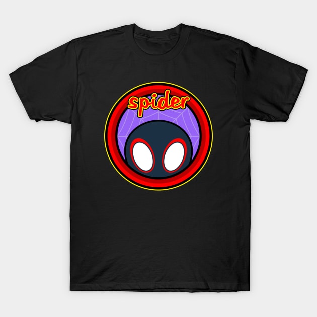 Spider (Myles) T-Shirt by Apgar Arts